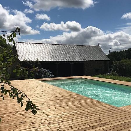 La Lande Du Rest - Le Quillio Magnifique Ancienne Ferme De Notables Avec Piscine Chauffee Vila Exterior foto